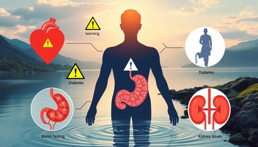 Water fasting contraindications